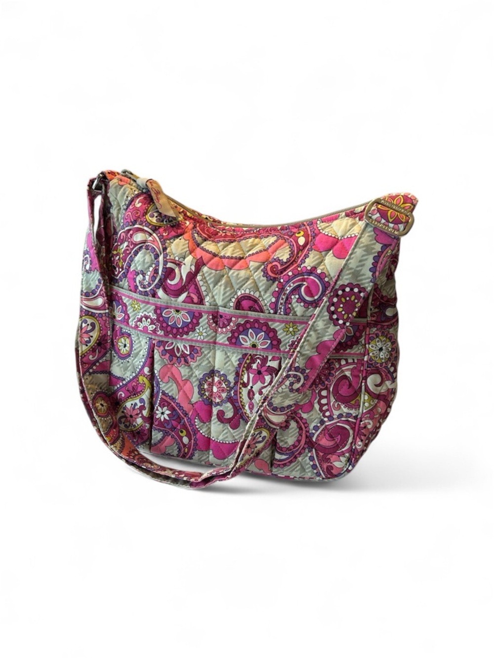 Vera Bradley Shoulder Bag in “Paisley Meets Plaid”